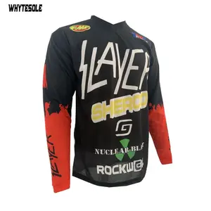 Custom Moto jersey enduro motocross Jersey mtb downhill jersey mexico jersey cycling mountain bike shirt  quick drying jersey sport lover gift