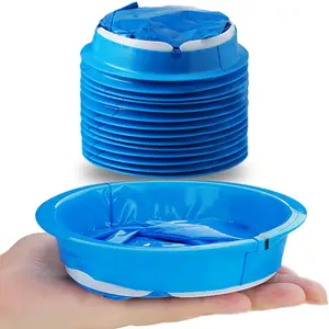 10 /20 /50 pcs Disposable Vomit Bags (Thick), Barf Bags 1000ML Blue, Morning Sickness Bag Hospital Grade Leaking Resistant by Valchoose