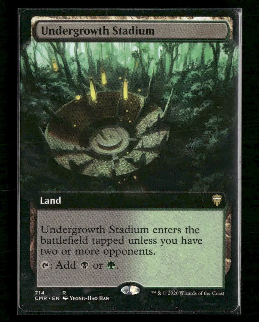 Commander Legends Undergrowth Stadium (Extended Art) #714