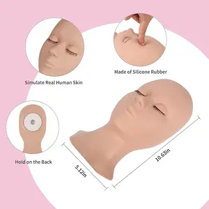 Head Manequin w/o Eyelid Practice