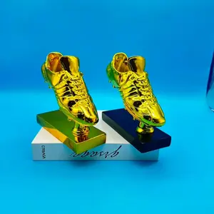 Gold Boot Award Trophy, Football Gold Boot Award Model, Fan Memorial Gift, Sports Event Souvenir, Collectible Item for Fans