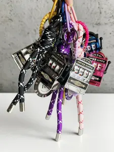 Creative Bag Charm, Vintage Street Style Mini Slot Machine Pendant, Casual All-Season Accessory for Bags, Bag Charm Keychain