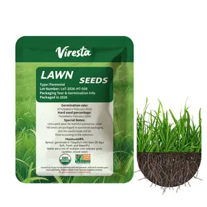Grass Seed and Shade Grass, Grows quickly and withstands all seasons, perfect for high-quality turf and golf courses, High Germination Grass Seeds Grown in USA