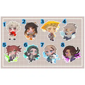 Gachiakuta charms, Gachiakuta Keychains