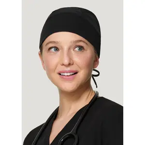 Contemporary Scrub Cap Black