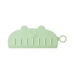 Magnetic Anti-Stick Knife Guard, Cute Bear Kitchen Gadget for Slicing Potato, Vegetable, Meat, Food Chopping Helper for Home Kitchen