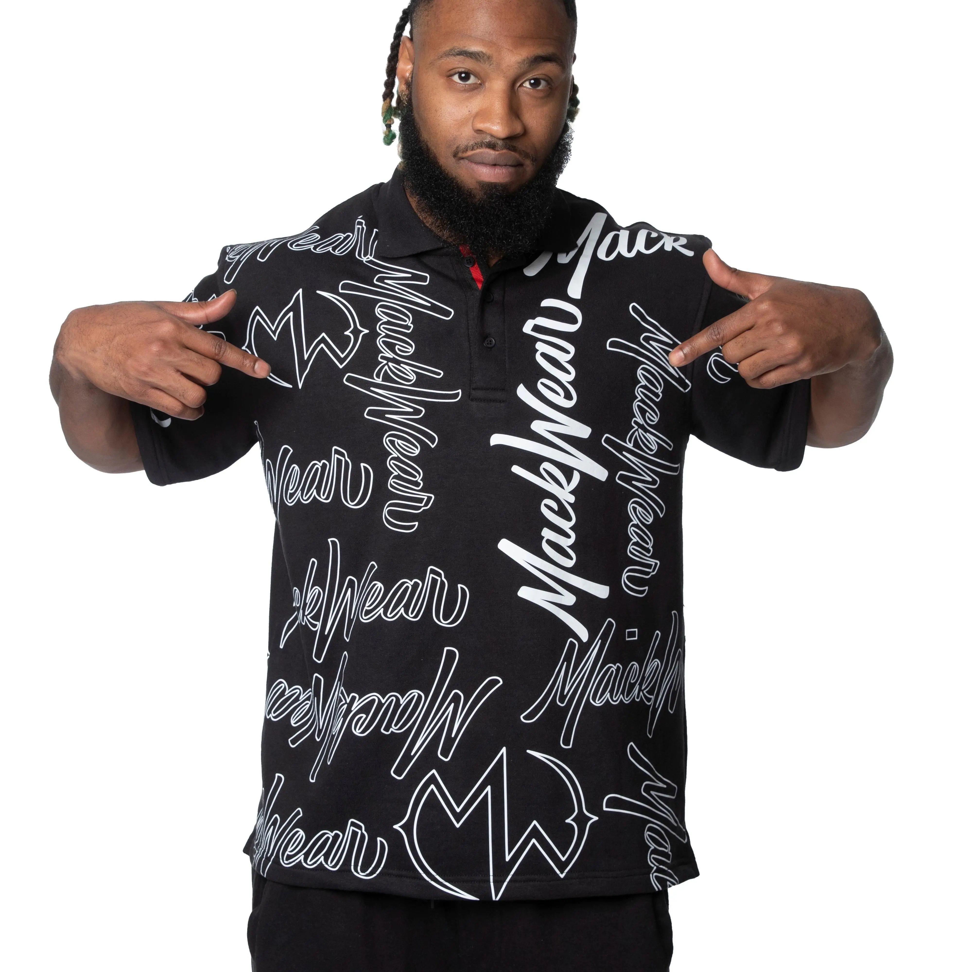 Mackwear The sh#t Polo Shirt French Cotton Knit Menswear