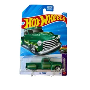 Hot Wheels La Troca Green Truck Layin’ Low 1:64 Diecast Collectible Model