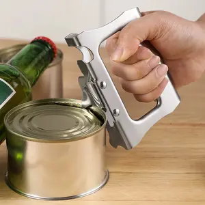 Mult-Function Can Opener with Easy Turn Knob Cuts Lid Safely Dishwasher Safe Ideal for Seniors & Arthritis Easy to Use Can Opener for Seniors