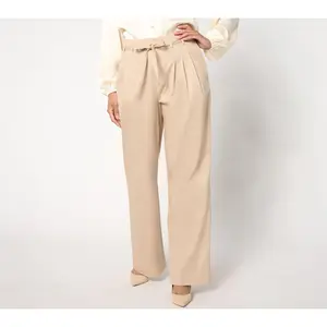 BEAUTIFUL by Lawrence Zarian Petite Stretch Cotton Sateen Trouser