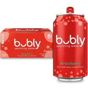 bubly Sparkling Water, Lime, 12 Fl Oz Cans (8 Pack)