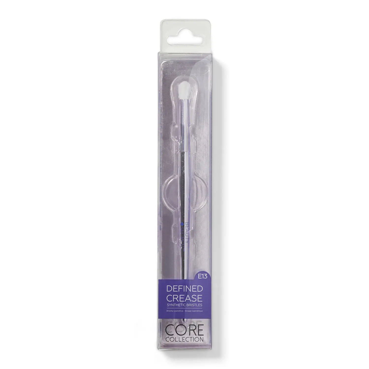 Beauty Secrets Defined Crease Brush - Fine-Tipped Eyes Brush for Precise Eyeshadow Detailing, Brush Eyes Brushes