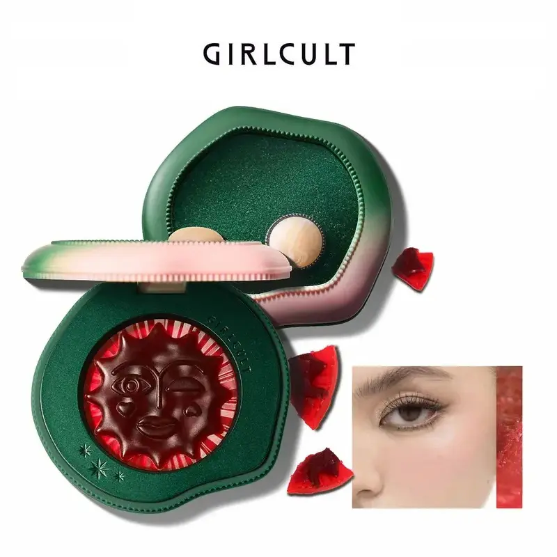 All-in-one Cream blush highlighter lipstick Cheek Makeup Duo Cosmetic Peach Flower Moisturizing Moisturizer Hydrating 22 Blood