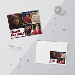 Frank Reynolds 2026 Calendar, Trashman Frank Calendar, Funny Charactor Movie Merch, Frank Reynolds Merch, Christmas Gift For Movie Fan