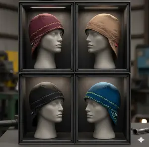 GIORGINO Flame-Resistant Welding Cap for Men | 100% Cotton Reversible Hat | Breathable, Comfortable, Secure Fit-welding machine