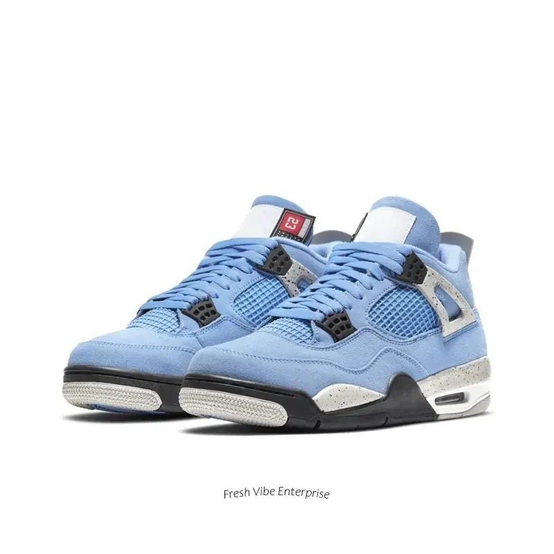 North Carolina Blue Accented High-Top Casual Shoes