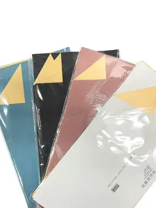 20 Sheets - Dark Color Waterproof Wrapping Paper
