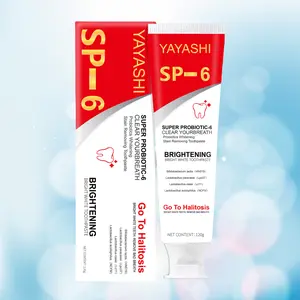 YAYASHI SP-6 Toothpaste Whitening,Hydroxyapatite,Anti plaque,Oral Health Management Teeth Whitening Solution Effect,Fresh Breath,Toothpaste Brightening.
