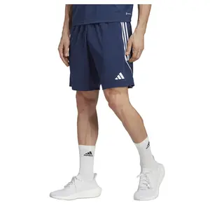 adidas Mens Tiro23 League Shorts Football Casual Bottoms Casual Moisture Wicking - Blue