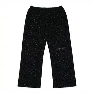 Rhinestone Baggy Sweatpants