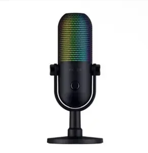 Razer Seiren V3 Chroma RGB USB Microphone with Tap-to-Mute Sensor: PC Gaming Controller