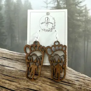 Big Foot Earrings