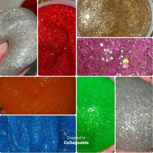 3 Holographic slime minis! Random holo slimes