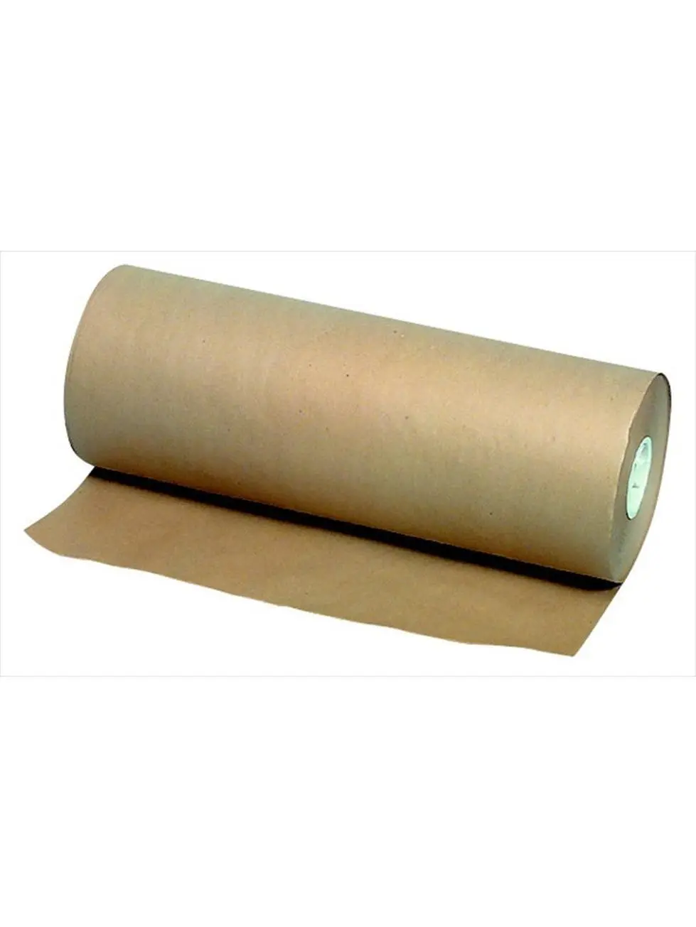 School Smart 027174 Heavyweight Kraft Paper Roll - 40 lbs, 24x1000ft Brown, Strong Cuttable Office Stationery for Book Covers, Large Drawings