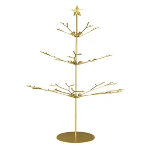 Tabletop Metal Tree Display Ornament