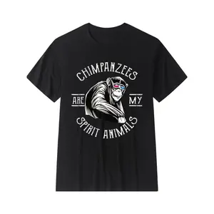 Funny Gorilla men’s classic cotton short-sleeve T-shirt, soft stretch casual crew neck tee, slim fit fashion basic top, breathable and durable for daily wear at home, travel, workouts, and outdoor activities