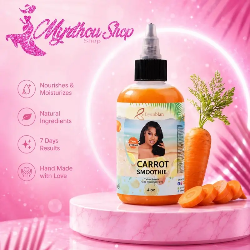 Byenblan Carrot Smoothie 4oz Body Cream-Skin Care Byenblan Carrot Smoothie 4oz Body Cream-Skin Care