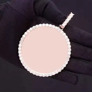 2053 HIPHOP CIRCLE VIBE | Custom Round Tag Charm for Street Trendsetters, Eye-Catching Outfit Game-Changer Complimentary shipping