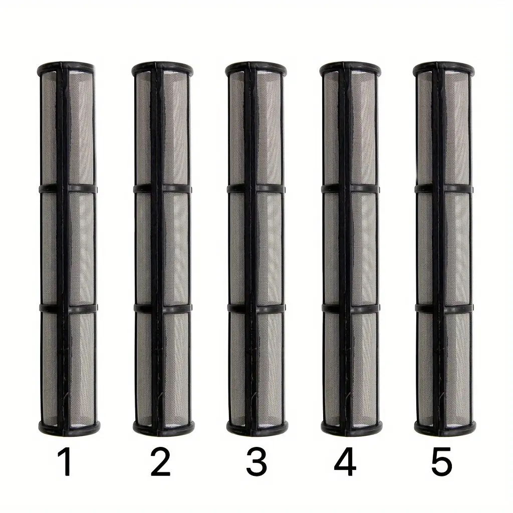 5 PCS 244-067 or 244067 60 Mesh Manifold Filters Fit for Gra-co Airless Paint Sprayer Ultra Max II (695, 795, 1095) and Gmax II (3900, 5900, 7900)