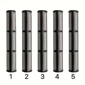 5 PCS 244-067 or 244067 60 Mesh Manifold Filters Fit for Gra-co Airless Paint Sprayer Ultra Max II (695, 795, 1095) and Gmax II (3900, 5900, 7900) Paint Sprayer Accessories