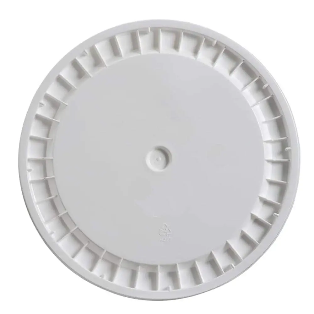 White 5-6.5 Gallon Bucket Lid