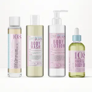 No 108 WARM VANILLA SYRUP Collectors Kit - Eau de Parfum, Body Wash, Body Lotion, Hair & Body Oil