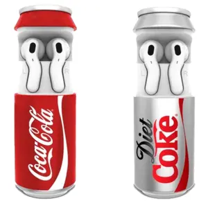 Coca-Cola & Diet Coke Can Shaped Wireless Earbuds Bundle