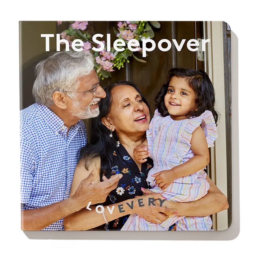 ‘The Sleepover’ Board Book by Lovevery