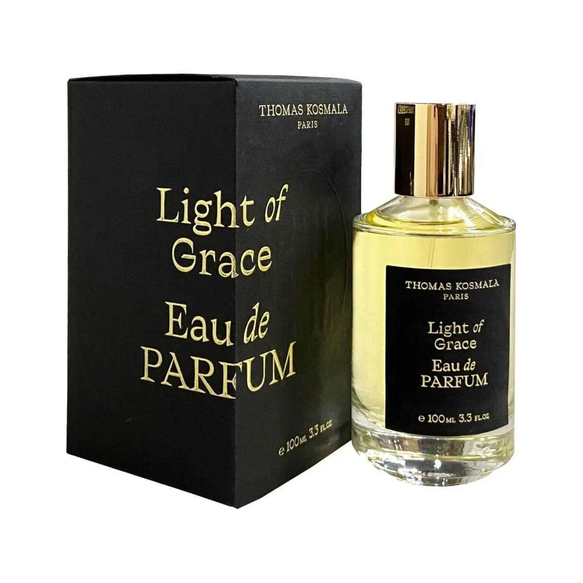 Thomas Kosmala Light of Grace Unisex Eau de Parfum (EDP) - 3.3 fl oz, 3.4 fl oz Option, Vanilla Base, Aromatic Floral Iris Non-Toxic Unisex Fragrance, New in Box, Aromatic Unisex Fragrance