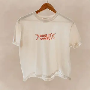 Cool it Cowboy Comfort Colors Crop Top
