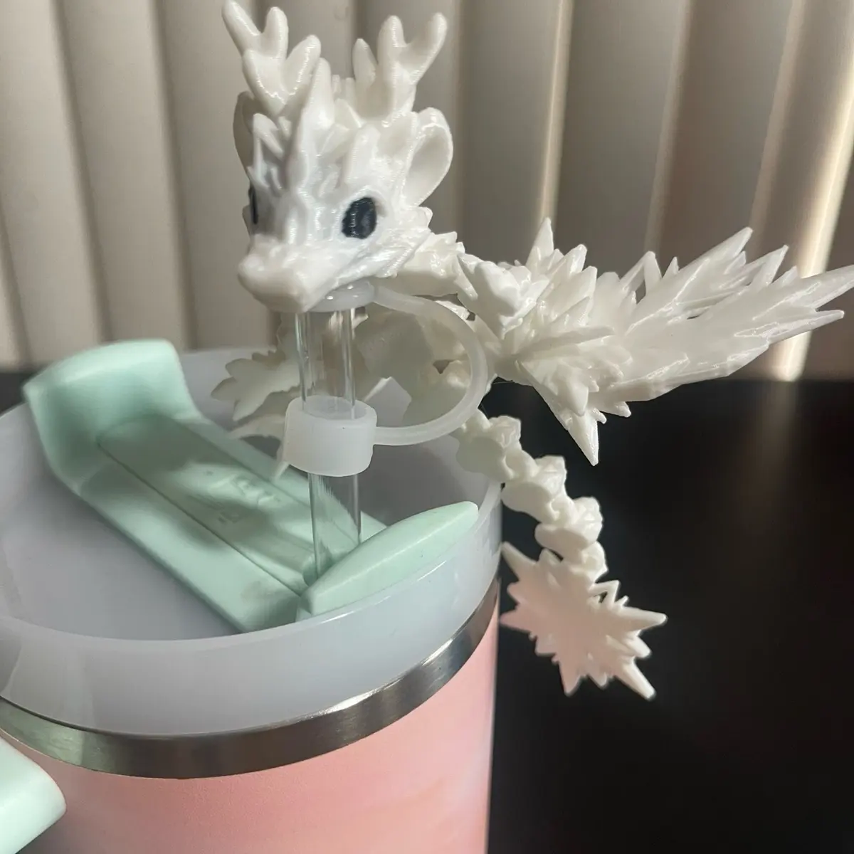 Winter dragon straw topper Winter dragon straw topper