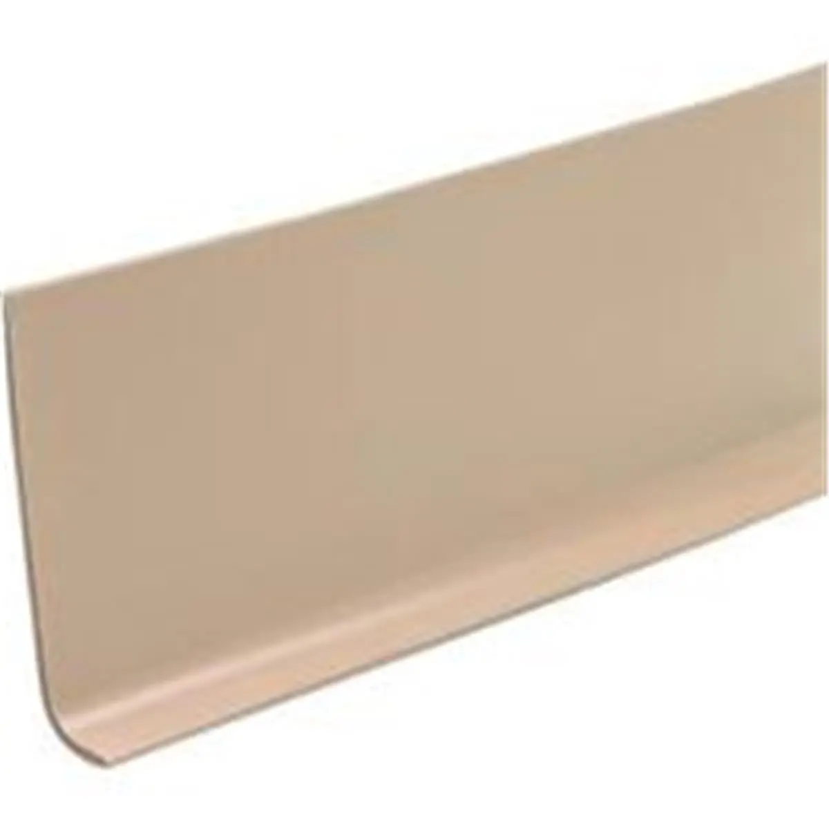 212 MAIN Vinyl Cove Base Wall Panel - Flexible Baseboard Trim, Non-Pasted Back, 4 in x 120 ft Solid Desert Beige Roll for Sailing Water Sports Any Flooring