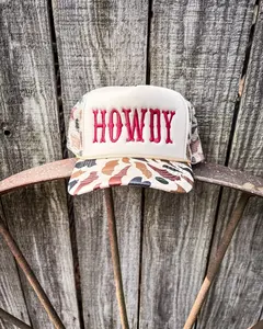 High Desert Howdy Embroidered Trucker Cap