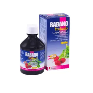 Rabano Yodado Lancas 240ml From Guatemala multivitaminic naturally