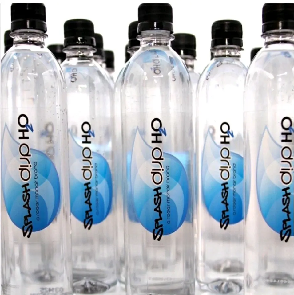 SplashDripH2O 1 liter bottle water