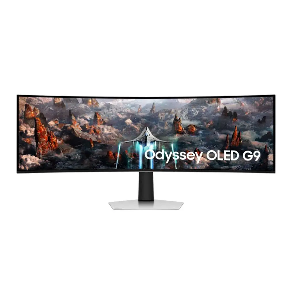 Samsung 49-Inch Odyssey OLED G9 DQHD Gaming Monitor, High Definition Computer Monitors for Desktop & Laptop Use