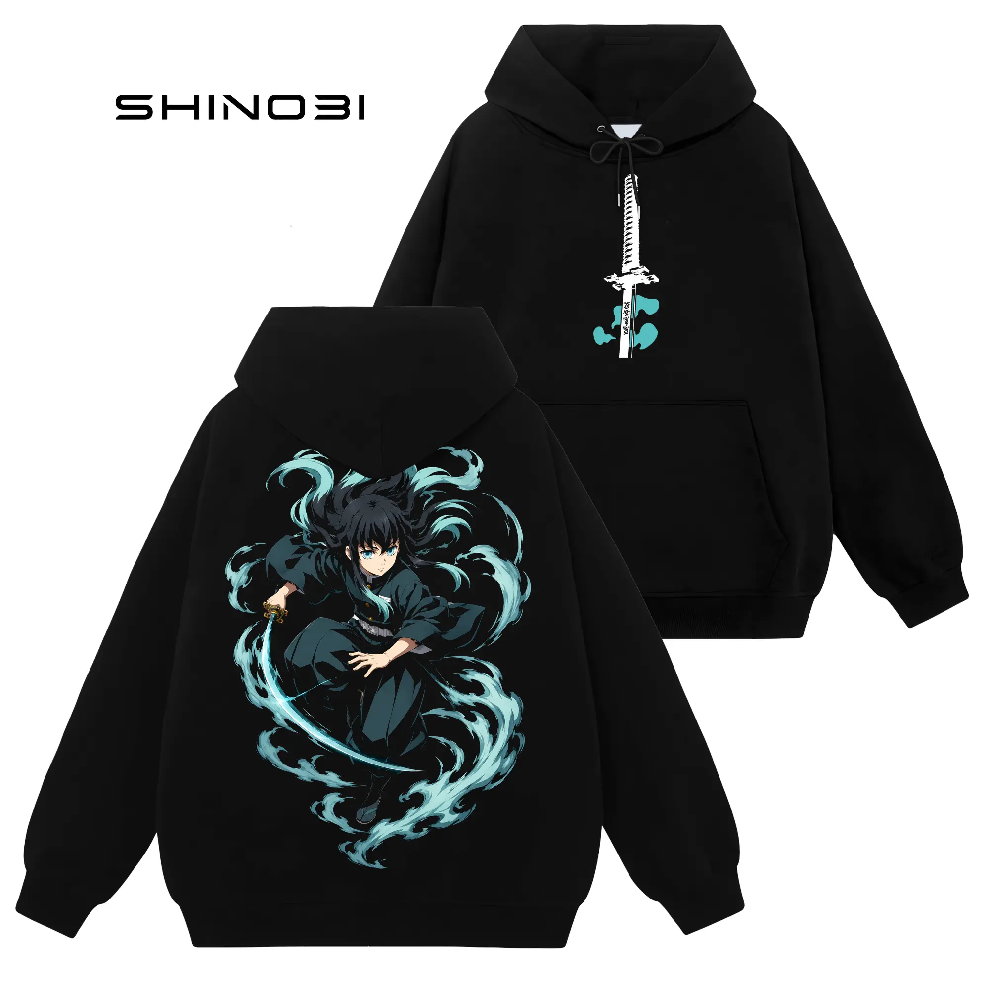[Shinobi Shop] Tokito Muichiro - Demon Slayer Kimetsu No Yaiba #311 Hoodie T-Shirt Sweatshirt, Retro Vintage Unisex Graphic 90s Cotton, Gift For Wibu, Anime Manga Y2K Streetwear