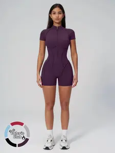 Viral Trend Sleeveless Bodysuit Complete Look, Bbuttery Soft Tummy Control Butt Lifting One Piece Jumpsuit, Casual Slim-Fitting Below the Knee, Street Style, Go To Style, Comfort Fit