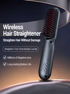 Cordless Hair Straightening Brush, Professional Personal Care Appliance for Hair Styling