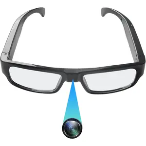 Camera Glasses HD 1080P Video Glasses Smart Glasses Outdoor Sport Action Glasses Camera for Cycling, Driving, Hunting, Hiking, Fishing